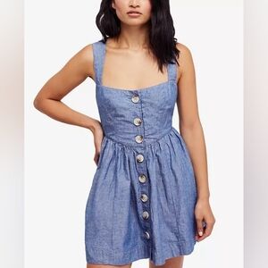 Free People Size 12 "Carolina" Mini Dress